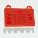 For Micro Bit Kit Silicone Protective Case with Power Supply / Cable Set, Red