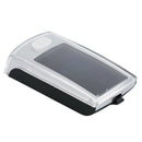 Waterproof 4 LED Bike Bicycle Solar Powered USB Charging Front Light Headlight