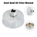 1/2 Square Drive 67mm 14 Flutes Cap Oil Filter Wrench Socket Remover Tool