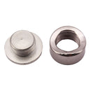 Oxygen Bung O2 Sensor Stainless Steel Weld On Bung & Plug Nut & Cap 18 x 1.5