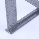 Metric Inch 90 Degree 45  Degree Square Triangle Ruler Measurement  Tools A