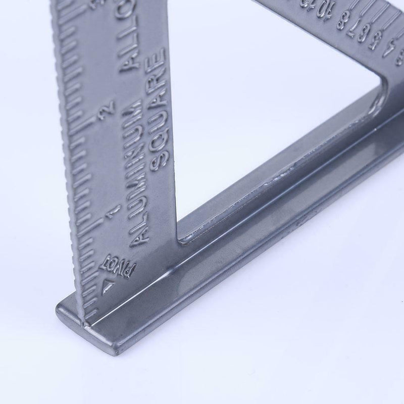 Metric Inch 90 Degree 45  Degree Square Triangle Ruler Measurement  Tools A