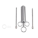 Frying Syringe Marinating Syrup 60 ml with 2 Needles for Beef, Chicken, Pas