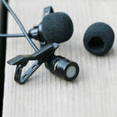 6m Dual-Head Lavalier Lapel Clip-On Microphone For Lecture Or Interview For V5Q2