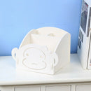 Assembly Desktop Office Organizers Storage Box Bathroom Wood Shelf Cable St