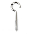 10pcs Heavy Duty Screw In Eye Hooks Picture Frame Hanging Wall Wood 78mmx4.5mm