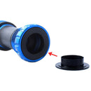 2Pcs Bicycle Bottom Bracket Bearing Cover Waterproof and Dustproof Threaded
