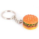 Hamburger Key Chain Ring Charm Pendant Bag Purse Food Keyring Women,Jewelry3Ce