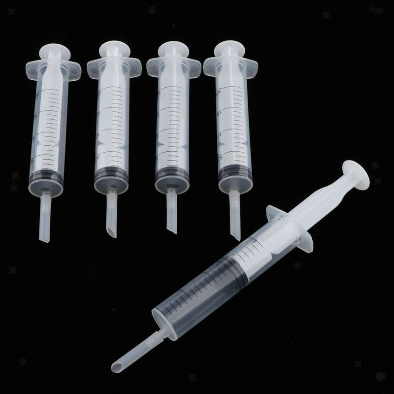 30x Parrot Feeding  Feeder Water Milk Feeder For Baby Birds 5ml 10ml 20ml