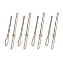 8Pcs Adjustable Clip Elastic Rope Drawstring Cord Threader Guide Sewing Tool