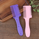 1Pc Hair Razor Comb Trimming Comb Double-sided Blade Thinning Hairdressing  ME