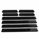 8x BLACK Car Door Edge Guard Strips Anti Collision Scratch Protector Trim Cover