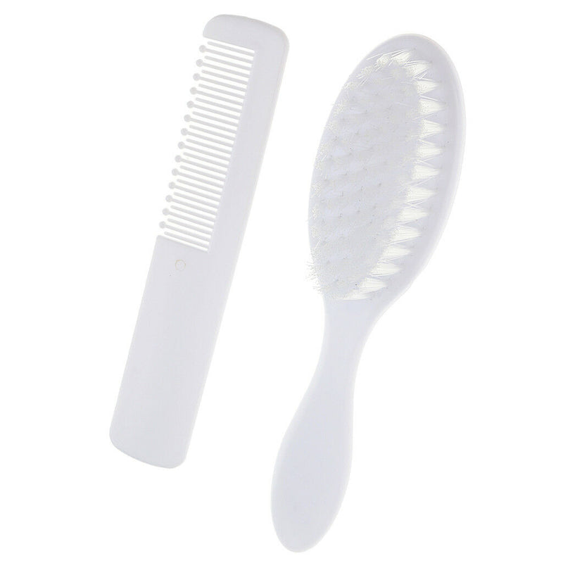 Baby Infant Toddler Hair Soft Brush Comb Set Safe Brush Hair Scalp Massage