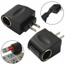 AC Wall Outlet To DC 12V Cigarette Lighter Car Socket Adapter Cell Phone Charger