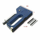 Mini Staple Nail Stapler Stapling Machine Kit with 100pcs 6mm Nails For Fur T9M3