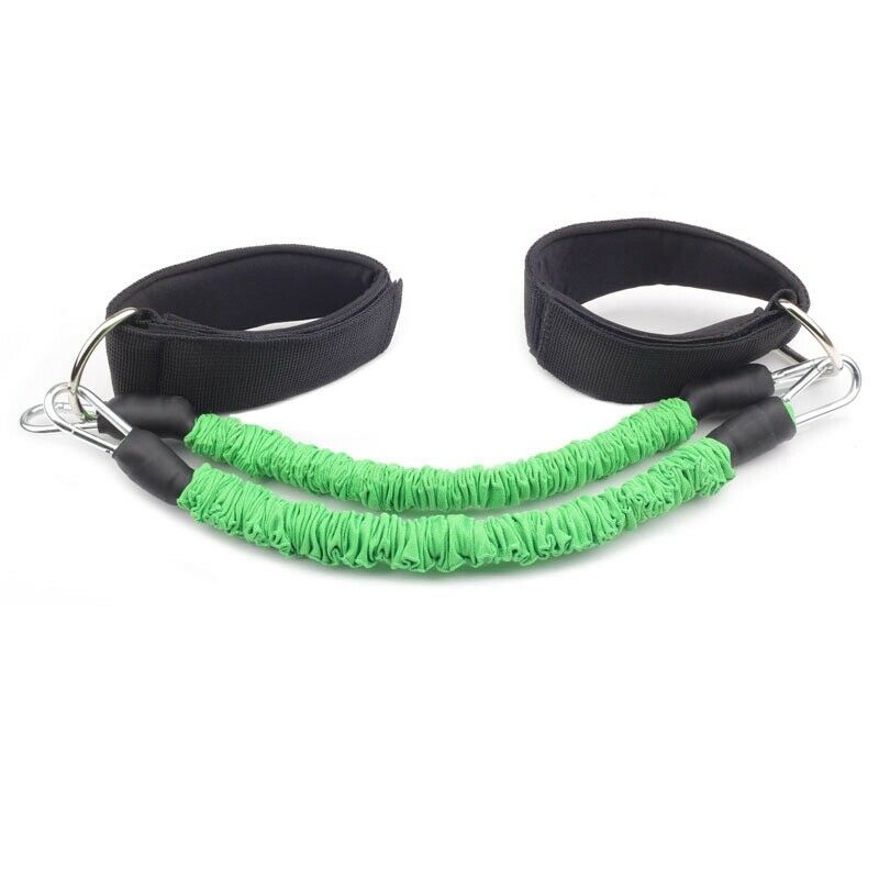 1 Set Pedal Exerciser Elastic Bands Jump Training Trainer Expander Resistan