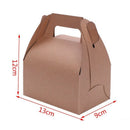 5pcs Kraft Paper Lucky Party Gift Regal Goody Bags Cupcake Muffins Cake Box Q5T2