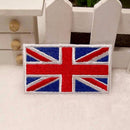 UK Flag Embroidered Iron/Sew On Patch United Kingdom Badge Transfer 7x4.5cm Gw