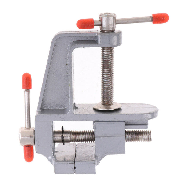 Aluminum Small Jewelers Hobby Clamp On Table Bench Vise Mini Hand Tool Vice