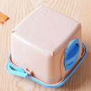 2X(Portable Hamster Cage Outdoor Portable Travel Carrying Plastic Living Ho