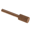 4pcs 6mm Shank Diamond Mounted Points Grinding Carving Burr Grit: 46/100 Head