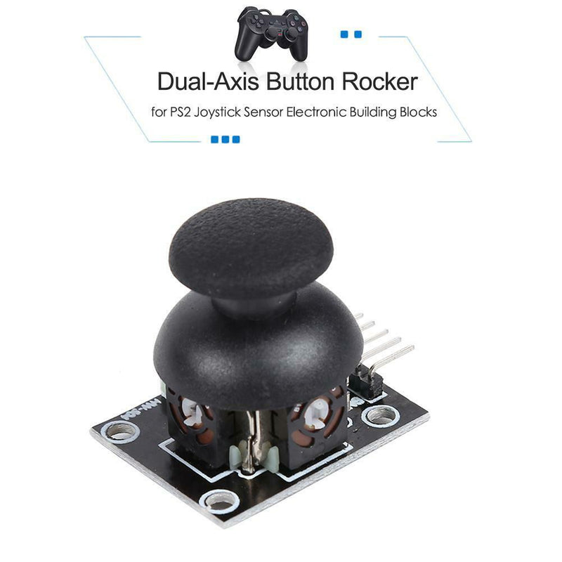 Dual-Axis Button Rocker for PS2 Joystick Sensor Electronic Building Blocks