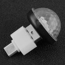 Car LED Mini Colorful Atmosphere Light Voice Control DJ Music Decorative Lamp