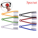 5pc/set microfiber eyeglass minifiber spectacles cleaner soft tool clean brus Bj