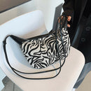 Travel Casual Shoulder Messenger Bag Nylon Animal Pattern Women Shoulder Handbag