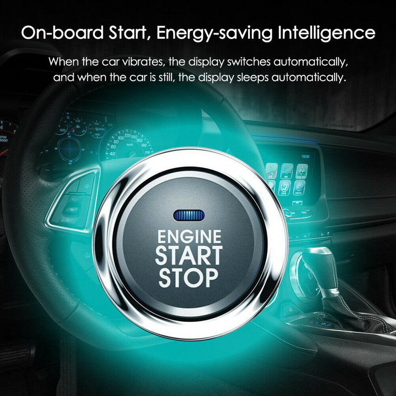 AN-10 Solar LCD Car TPMS Tire Tyre Pressure Monitoring System+4 External Sensors