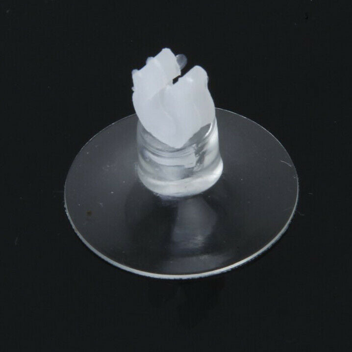 10 x Air Line Tubing Aquarium Suction Cup Clip V3X8