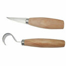 2X Wood Spoon Carving Cutter Set Stainless Steel Crooked Hooked Cutter Tool