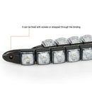 2x Car Flexible 6 LED DRL Daytime Running Light Driving Daylight Fog Light Lamp