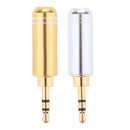 2 Pack Ptrmium 2.5mm Stereo TRRS 3 Pole Male Conductor Connector Replacement