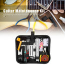 Guitar Repair Maintenance Tool Kit String Action Ruler Gauge Hex Wrench Set