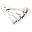 4pcs Stainless Measuring Spoons Tea Coffee Cooking Baking Measure Scoop Cup