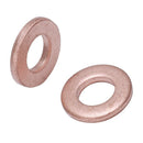 4 OF O.E. Fuel Injector Seal Copper Washer For Ford Transit MK7 2.2 2.4 3.2 I9S7