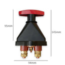 24V Truck Boat Car Battery Disconnect Switch Power Off Switch Auto Accessor
