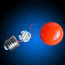 10x Kit 220V E27 3W Energy Saving 6 LED Golf Ball Light Bulb Party Glob MEN