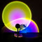 LED Projector Atmosphere Night Light Lamp USB Background Party Wall Decor