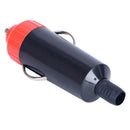 Replacement DC 12V Car Cigarette Lighter Male Socket Plug Connector Black LJ