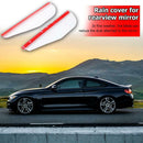 2pcs Car Rear View Side Mirror Protector Rain Sun Visors Shade Universal