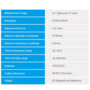 Portable Car LCD Digital Paint Thickness Gauge Meter Painting Measuring