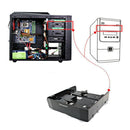 5.25 to 2.5 3.5 inch Bay Hard Disk Drive HDD Bracket Holder SSD Adapter