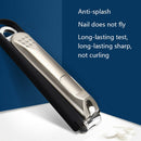 Anti-Splash Nail Clippers Cutter Manicure Stainless Steel Fingernail Clippe@
