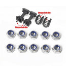 150Pcs 304 Stainless Steel Lock Nut Assortment Kit For Hardware Accessories
