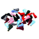 Mini Silky Tassels Charms Pendants For Earring/Bag/Necklace/Keychain Crafts
