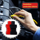 2pcs Car Battery Negative Positive Terminal Covers PVC Insulating Protector