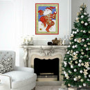 5D DIY Special Shaped Diamond Painting Santa Claus Embroidery Mosaic Kits