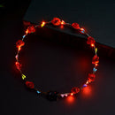 Beach Party Crown Led Flower Headband Light Up Hair Wreath Hairband Garland L6B1